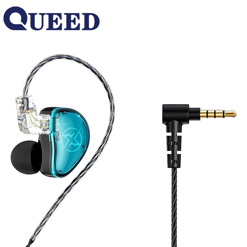 T05 Pro Wired Headphones Can Be Inserted Into HIFI with Wheat -hanging Earbuds Earphones