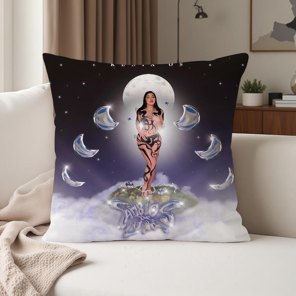 Hot Singer KKenia Os PinkAura Pillow Case Suitable For Bedrooms Living Rooms Cars Home Decoration