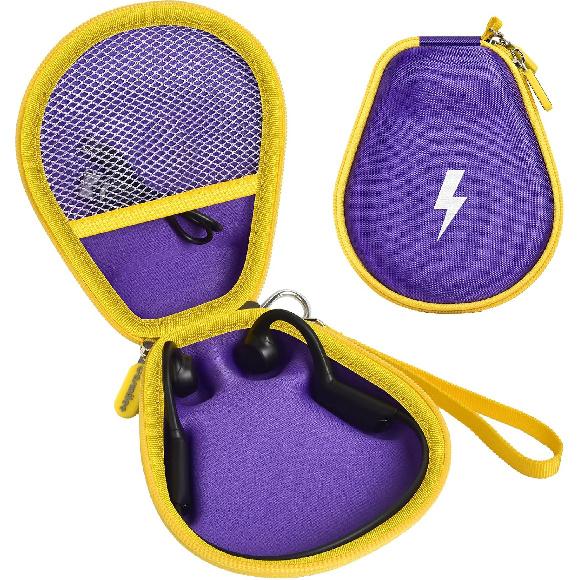 Чехол Casmilee для наушников, совместимый с SHOKZ OpenRun Pro 2/1/Mini, OpenRun Standard/Mini, OpenMove, OpenSwim Pro, OpenSwim, Open-Ear Bone