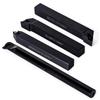 Zmart DCMT070204 10pcs Carbide Inserts 4pcs 12mm Boring Bar Tool Holder 4pcs Wrench for Lathe Turning Tool + +