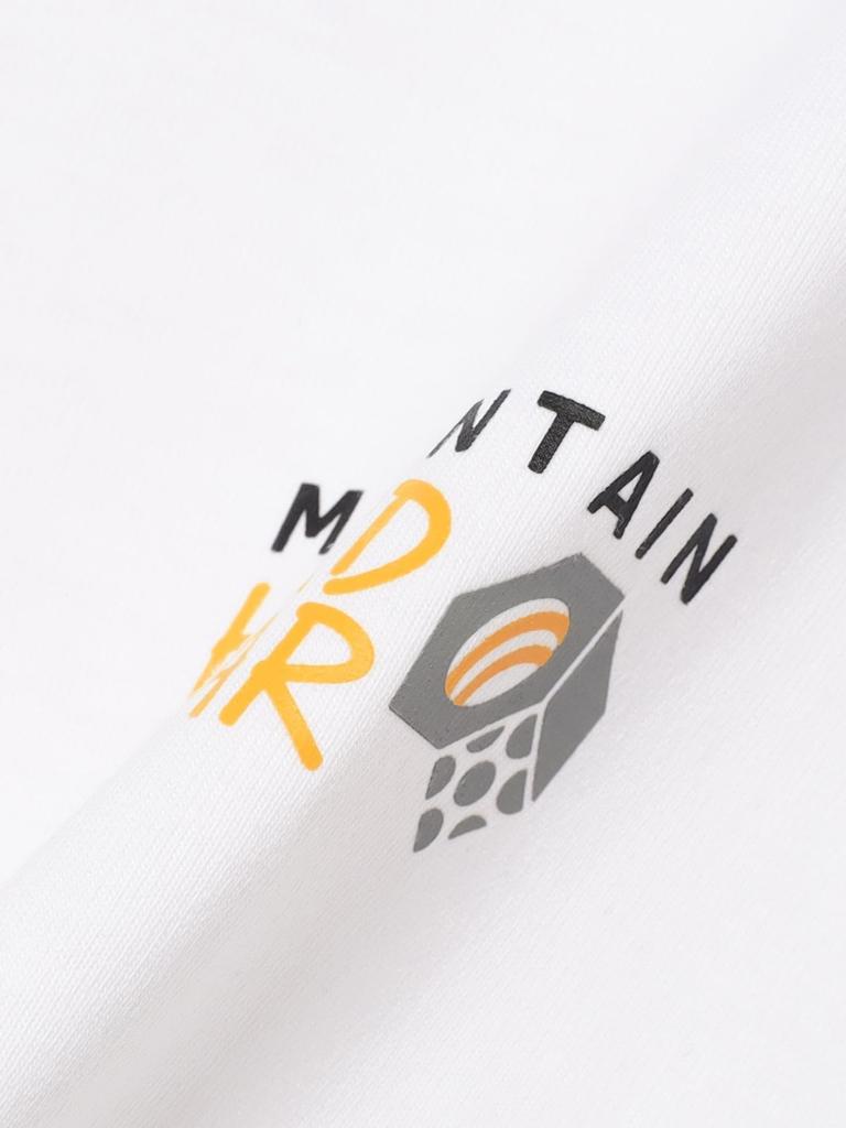Beams MOUNTAIN HARDWEAR Crack Nut Tee, Men's White, Size L (11081176467), Short Sleeve Print Tee (Special Order)