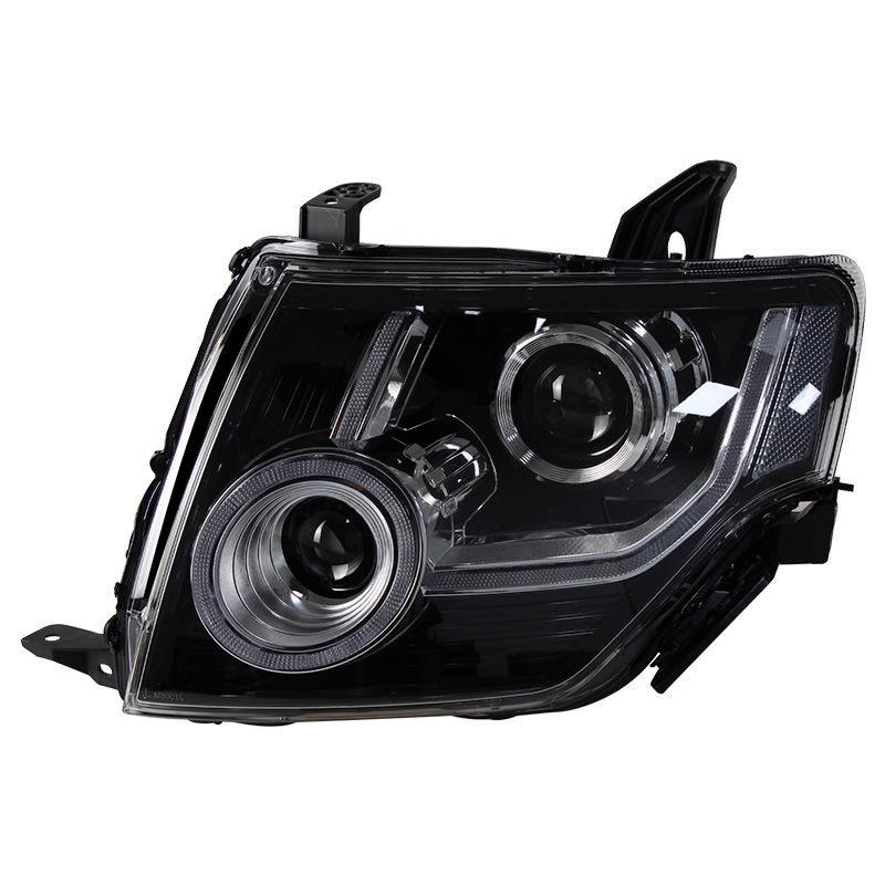 LED Headlight Assembly with Flowing Turn Signal for 09-21 Pajero V93/V87/V97
