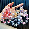 Y2K Trendy Butterfly Pendant Phone Lanyard Wristband Stylish Beaded Phone Chain Keyring Sweet Phone Strap Camera Charm For Girls