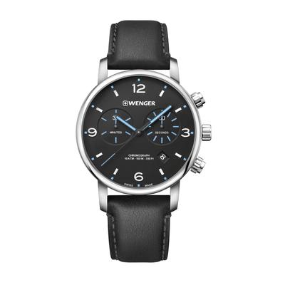 Wenger URBAN METROPORITAN CHRONO (Городской Метрополитен) Кварцевые часы, Подарок, 01.1743.120