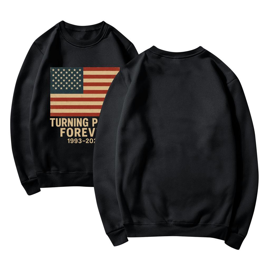 Women's Fashion Casual Long Sleeve Printed Round Neck Sweatshirt Top