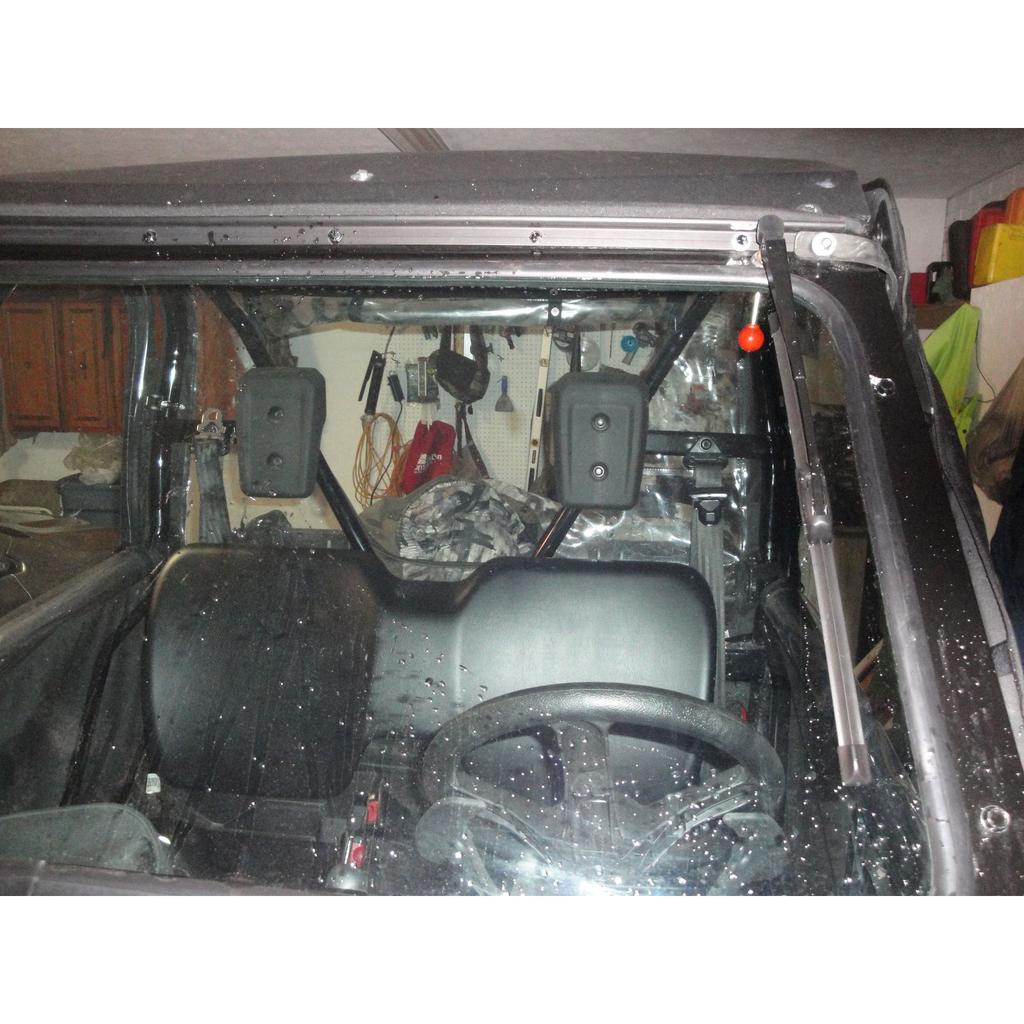 UTV Manual Hand Operated Windshield Wiper Rubber Blade for Can Am Polaris Ranger