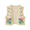 Fashion Style 2024 Spring New Arrival Women's Clothing Slim Looking Versatile Casual Fashion Niche Design Embroider Tops