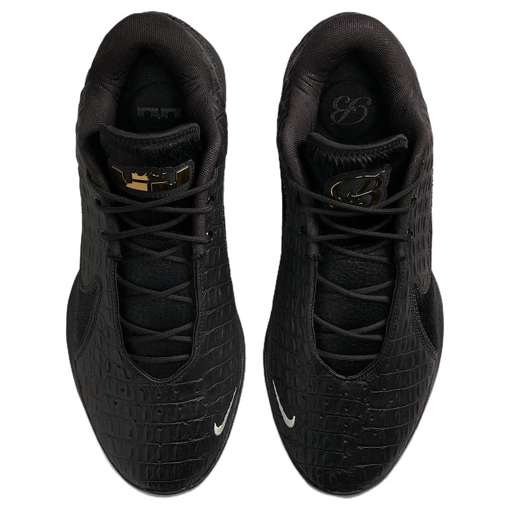Nike LeBron 22 Anti-Slip Wear-Resistant Low-Top Basketball Shoes Men's Black Sneakers IB3865-001
