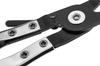 Self-tightening cable tie pliers