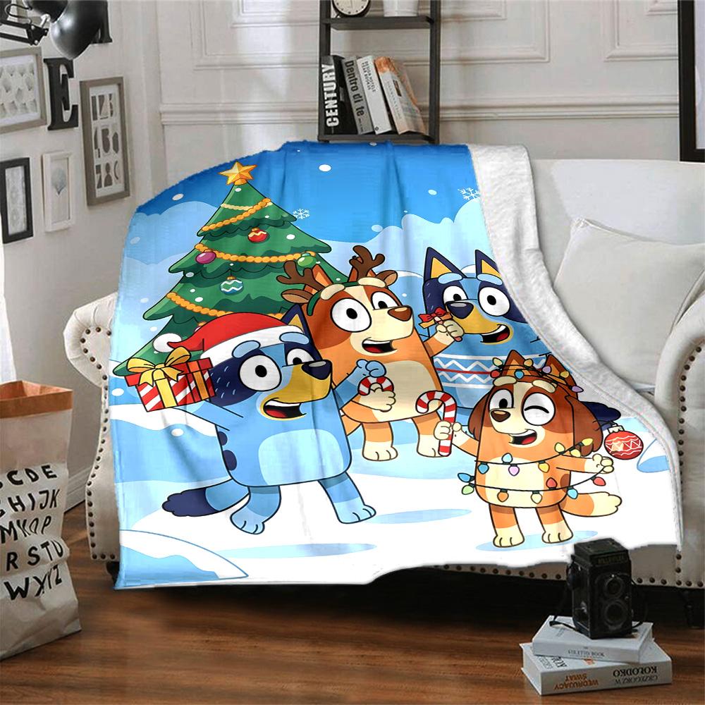 1pc B-Blucy Blanket, Gift, for Men and Women, Soft Blanket, Good for Sofa Bed Couch Travel, Lightweight Flannel Blanket