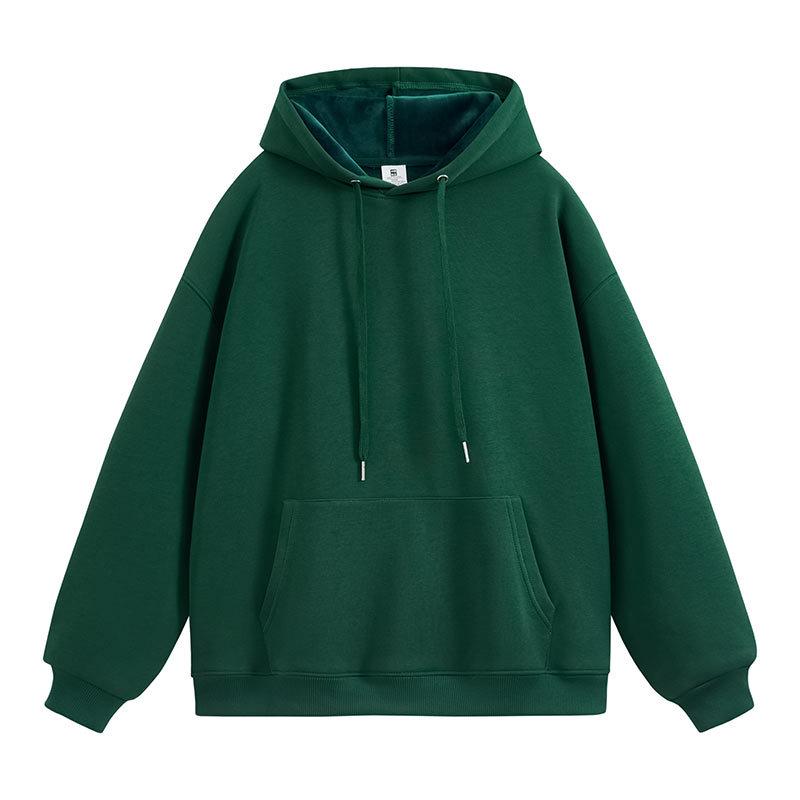 Customized 450G Silver Fox Fleece Hoodie - Student Class Uniform Sweatshirt with Custom Text, Image, or Logo for Team Events and Meetings