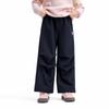 Xiaoyiman Girls' Heart Embroidered Aurora Fleece Winter Pants