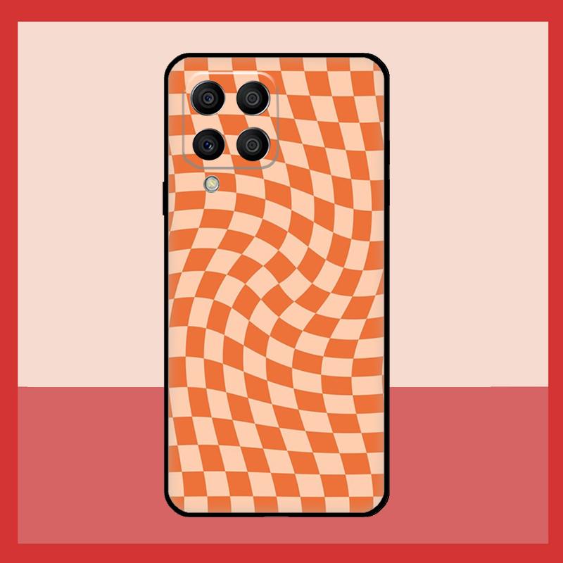 Проверьте чехол-скрутку Оранжево-зеленый мох для Samsung Galaxy M52 M32 M53 M16 M11 M21 M31 M35 M12 M13 M14 M15 M36 M56 M55 M34 M54