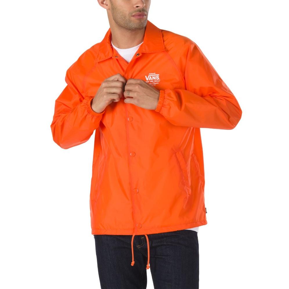 Vans Jackets Unisex Orange Lapel Moderate VN0002MUFLM