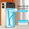 For iPhone 11 12 13 Mini 14 15 16 Pro Max X XR XS Max SE 2020 6 6s 7 8 Plus Anti Blue Ray Hydrogel Film Screen Protector