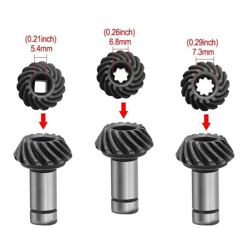 Триммер для травы Редуктор Мотокоса Жатка Газонокосилка Рабочая головка редуктор Мотокультиватор Электроинструмент Запасные аксессуары Черный редуктор