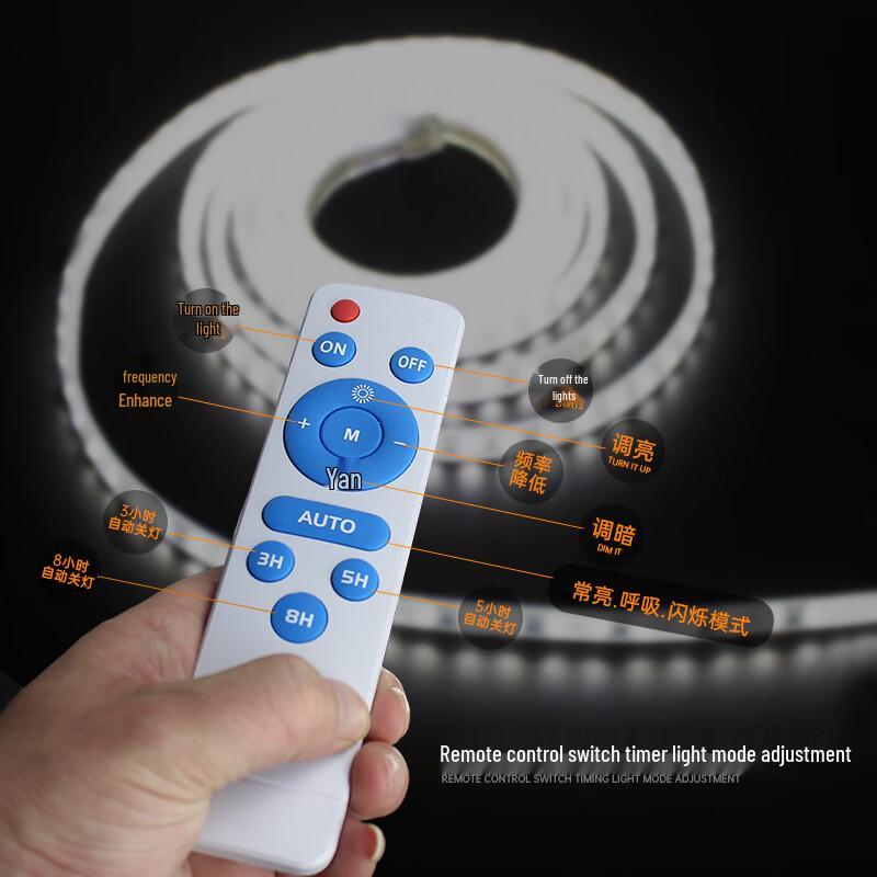 Solar Powered Outdoor LED Strip Light