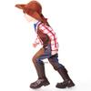 Kids Western Cowboy Print Romper Costume Halloween Party Stage Performance Dance Outfit