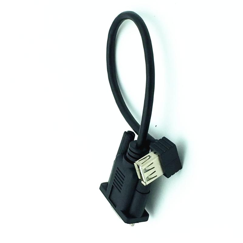 USB 2.0 A гнездо на RS232 DB9 гнездо последовательный кабельный адаптер конвертеры для последовательных штекеров устройств улучшает подключение устройств