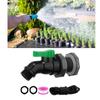 Weatherproof 3/4 or 1/2 Thread Spigot Adjustable Water Flow Valve Water Spout Connector for Yard Cleaning Gardening