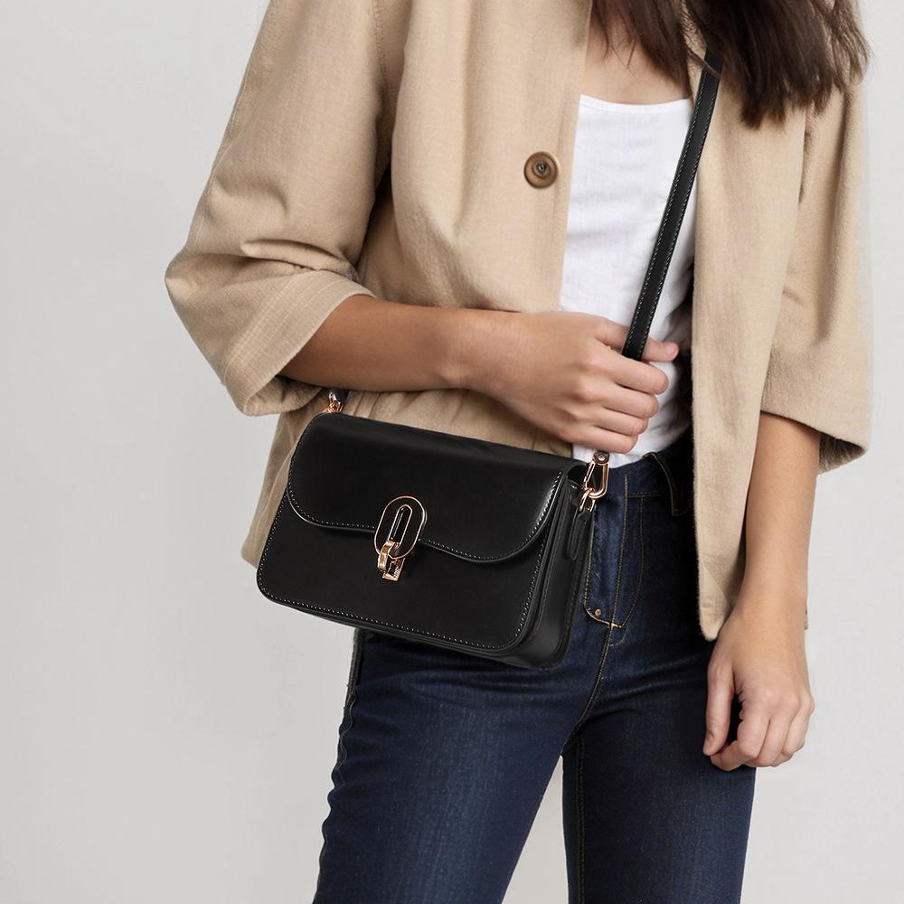 Сумки Осень и Зима Женские Премиум Класса Нишевые Сумки-Конверты Повседневные Универсальные Сумки Под Мышку Натуральная Кожа Женские Сумки Сумки из Гуанчжоу