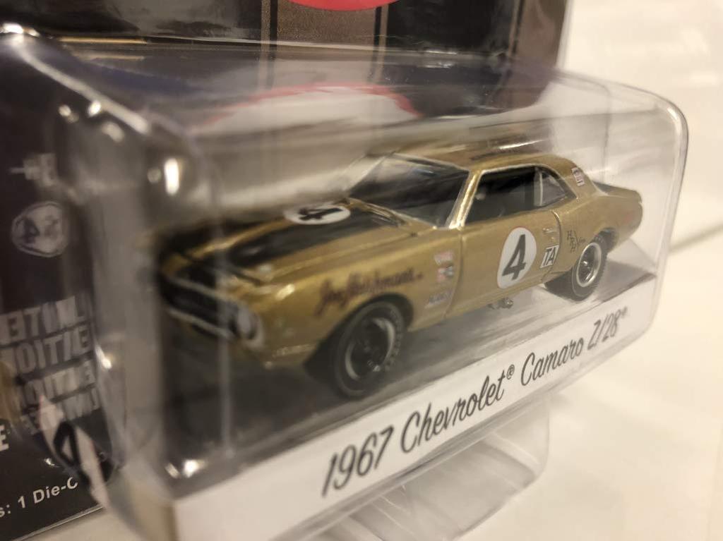 1967 Chevrolet Camaro 4 Johnny Moore Aero Chevrolet Hobby Exclusive Diecast Model Car by Greenlight 30001 Z/28 1/64