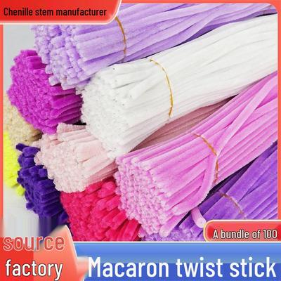 Набор разноцветных синельных проволок для творчества: Зашифрованные, изменяемые ершики для детских образовательных проектов