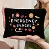 Colorful Candy & Treats Pattern Makeup Bag Travel Organizer Women's Cosmetic Bag Storage Nostalgic Accessory Holiday Gift