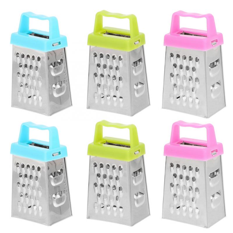 Tools For Grating Ginger Mini Box Plastic Slice 6pcs