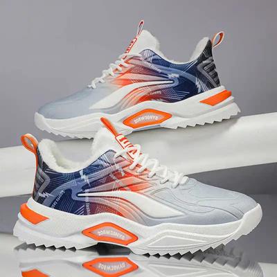 Женские повседневные кроссовки для здоровья с меховой подкладкой, темно-белые, для спорта, для бега, обувь, люксовый бренд Tenus, бестселлеры