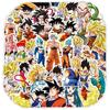 10/30/50 шт. Крутые Аниме Dragon Ball Мультяшные Наклейки Мотоцикл Ноутбук Телефон Гитара Супер Сайян Сын Гоку Граффити Наклейки Декали