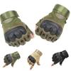 Унисекс Спорт на открытом воздухе Военные полудышащие противоскользящие тактические перчатки для пальцев
