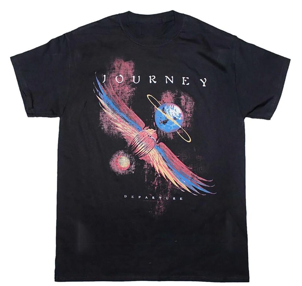 Journey Band Rocker Departure Album Unisex Cotton TShirt UU1019 Unisex T-Shirt