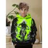 Child Sweatshirt Boys' Fashion Motocross Racing 3D Printed Casual Hoodie Long Sleeve Polyester Sport Tops Pullover Kids Clothes