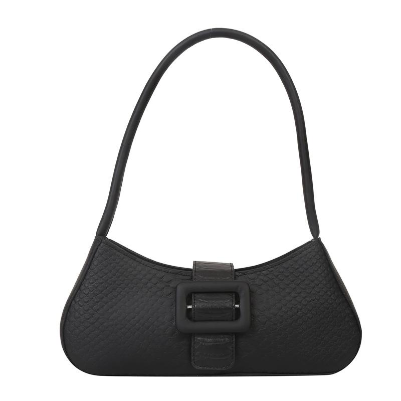 Французская сумка на плечо подмышку 2025 лето новая трендовая модная сумка-багет повседневная конфетного цвета маленькая квадратная сумка