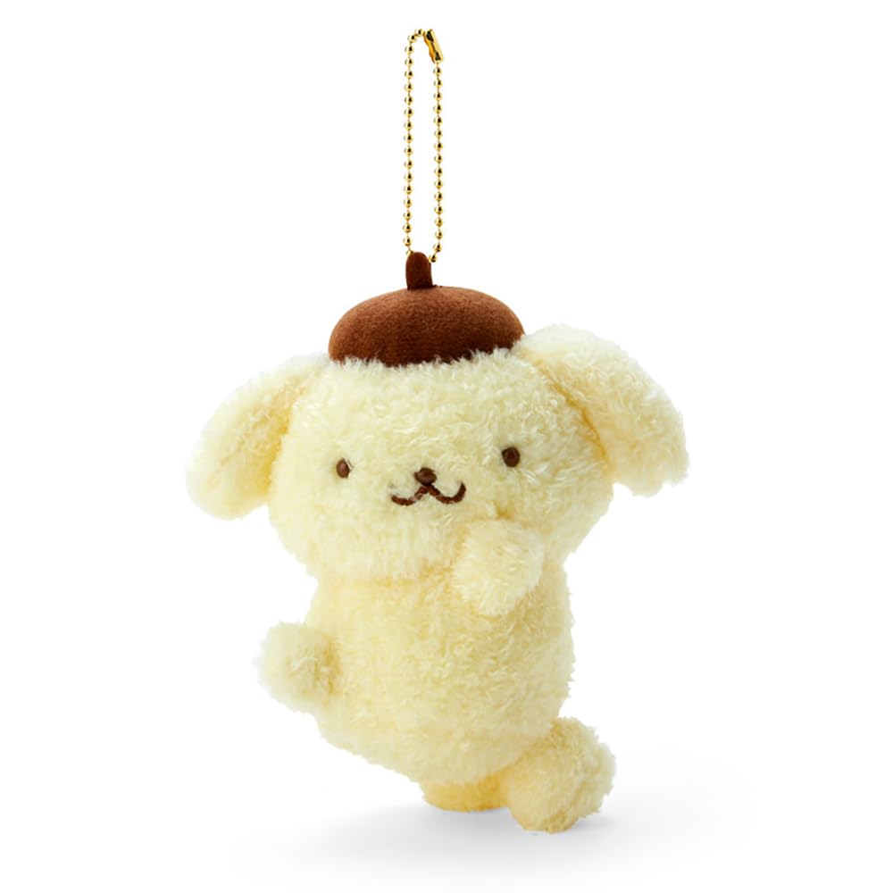 Sanrio Mascot Holder Butt Puripurin Pompompurin Pudding POMPOMPURIN 14 xx Персонаж 336203 8.7 8.5 см