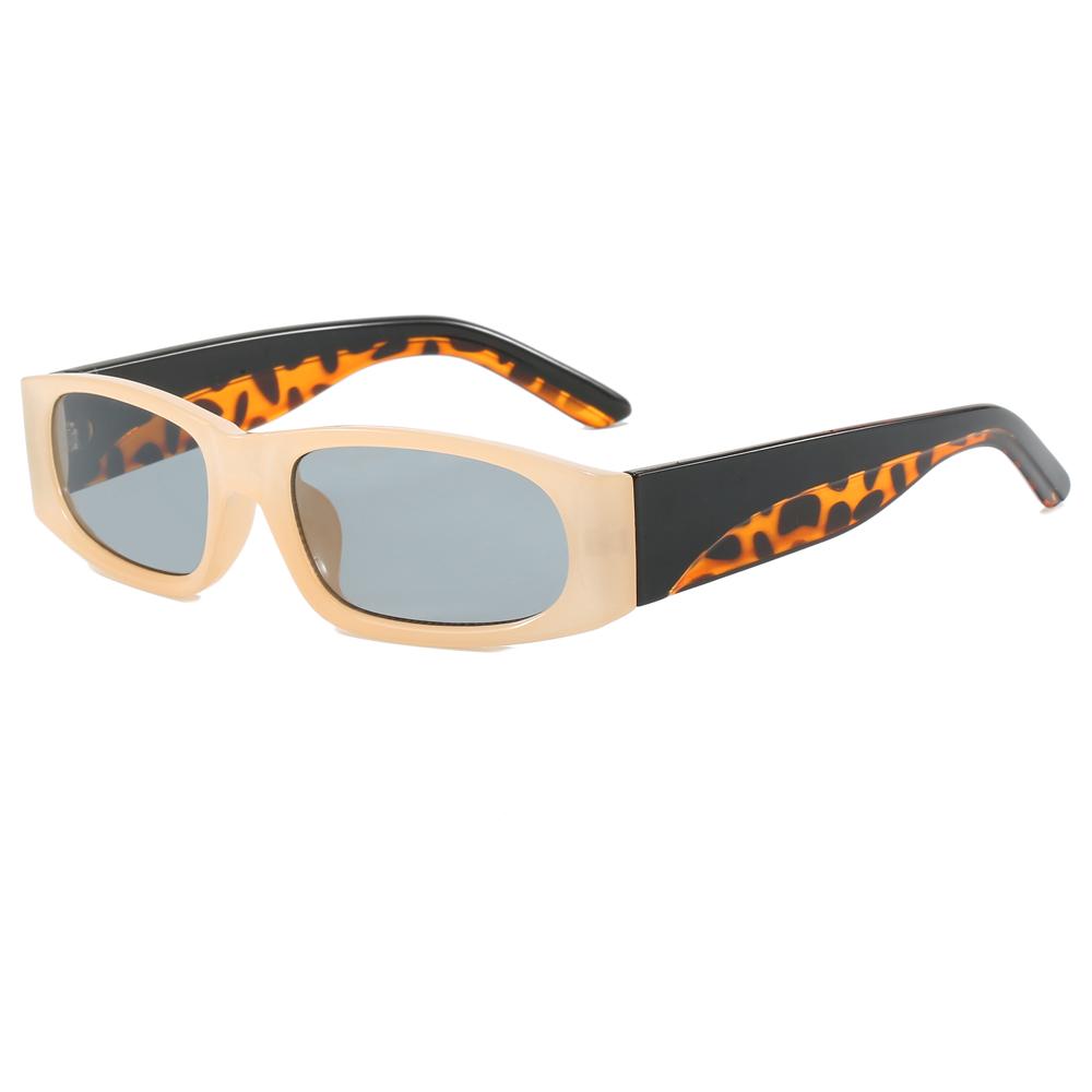 Superhot Eyewear 41537 Fashion 2024 Retro Women Small Rectangle Narrow Sunglasses