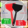 Wide Silicone Spatula Shovel Turner Nonstick Fried Shovel Fish Spatula Silicone Wide Flexible Turner for Nonstick Cookware Egg