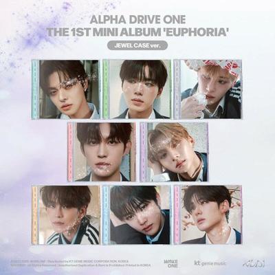 [Предзаказ]ALPHA DRIVE ONE – 1-й мини-альбом EUPHORIA (Jewel Case Ver.) [Комплект из 8 версий]