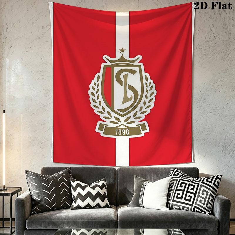 Standard Liège logo Wall Hanging Printed Fabric Blanket Decorative Tapestries for Bedroom Living Room Home Decor