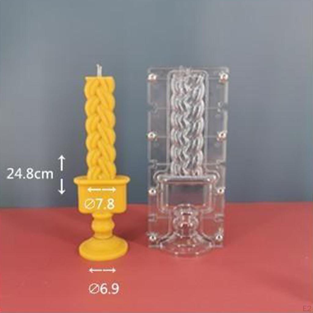 Элегантный дизайн Свеча ручной работы Самодельный аксессуар DIY