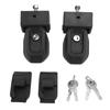 Locking Hood Latches with Keys High Strength Adjustable Anti Theft Locking Hood Catch Kit for JL JLU JT