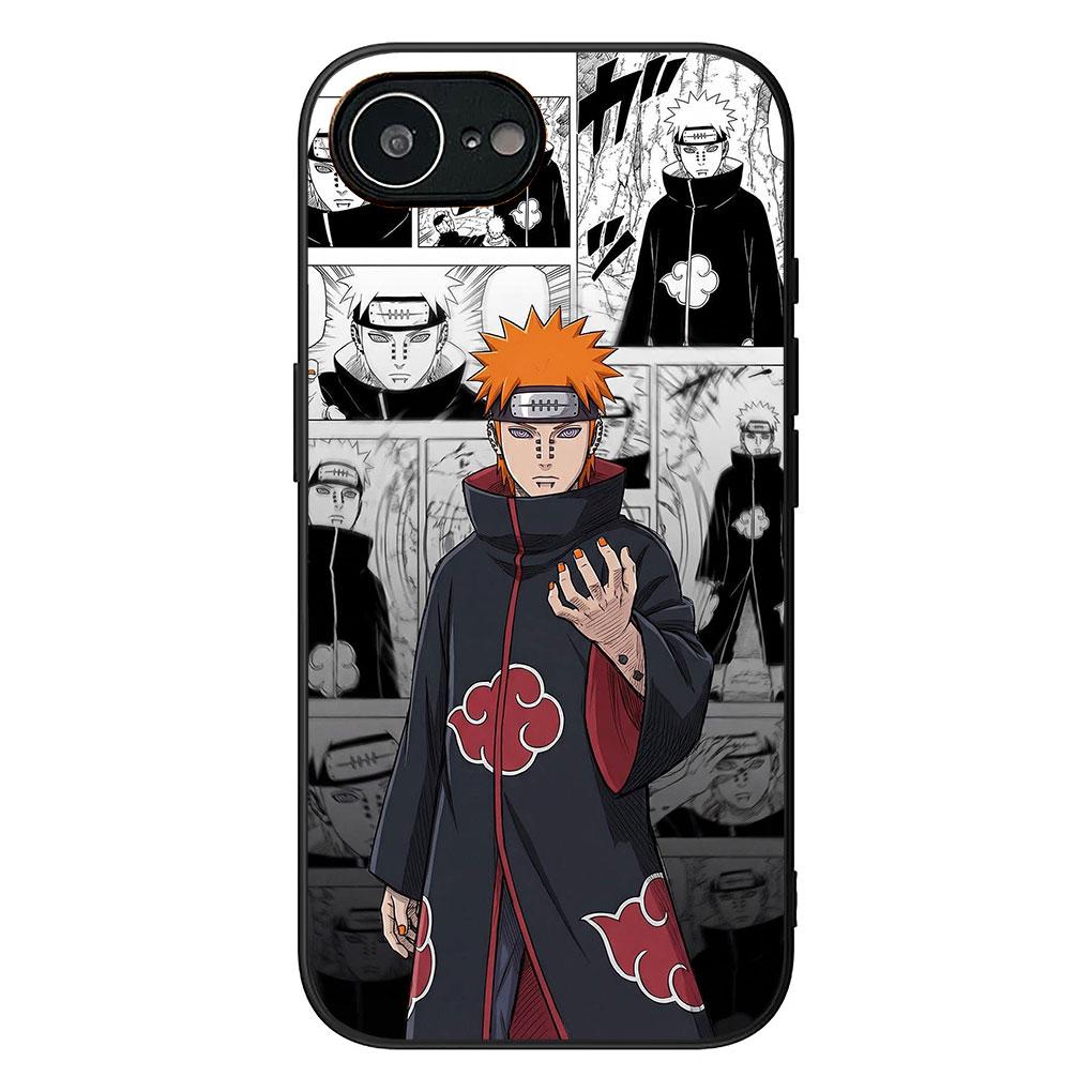 Phone Cover for Samsung Galaxy S25 S24 S23 FE Plus Ultra S7 Edge A16 A15 5G s25+ Casing Case Pain Akatsuki Narutos Itachi Uchiha
