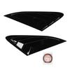2PCS Rear Side Window Louver Gloss Black Sporty Look Scratch Resistant Replacement for Kia K5 LX LXS GT 2020 To 2024