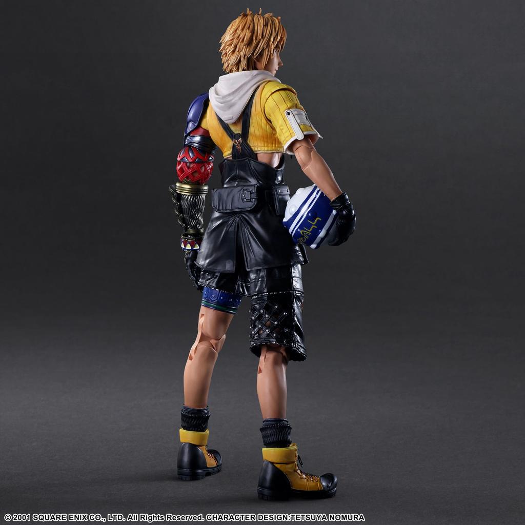 Square Enix Final Fantasy X PLAY ARTS Kai ПВХ окрашенная подвижная фигурка<Tidus>