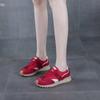 Женские кроссовки Forrest Gump на мягкой кожаной подошве, новые весенне-летние, красные, в стиле ретро, для моральной подготовки, нишевые, тонкие, модные, спортивные и для отдыха