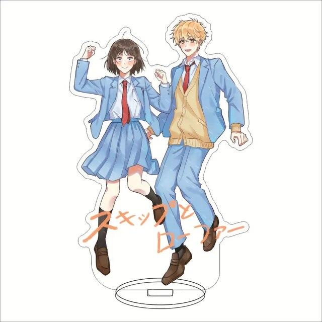 Манга аниме Skip and Loafer косплэй стенд модель пластина брелок милый Shima Sousuke Iwamura Mitsumi акриловый настольный дисплей