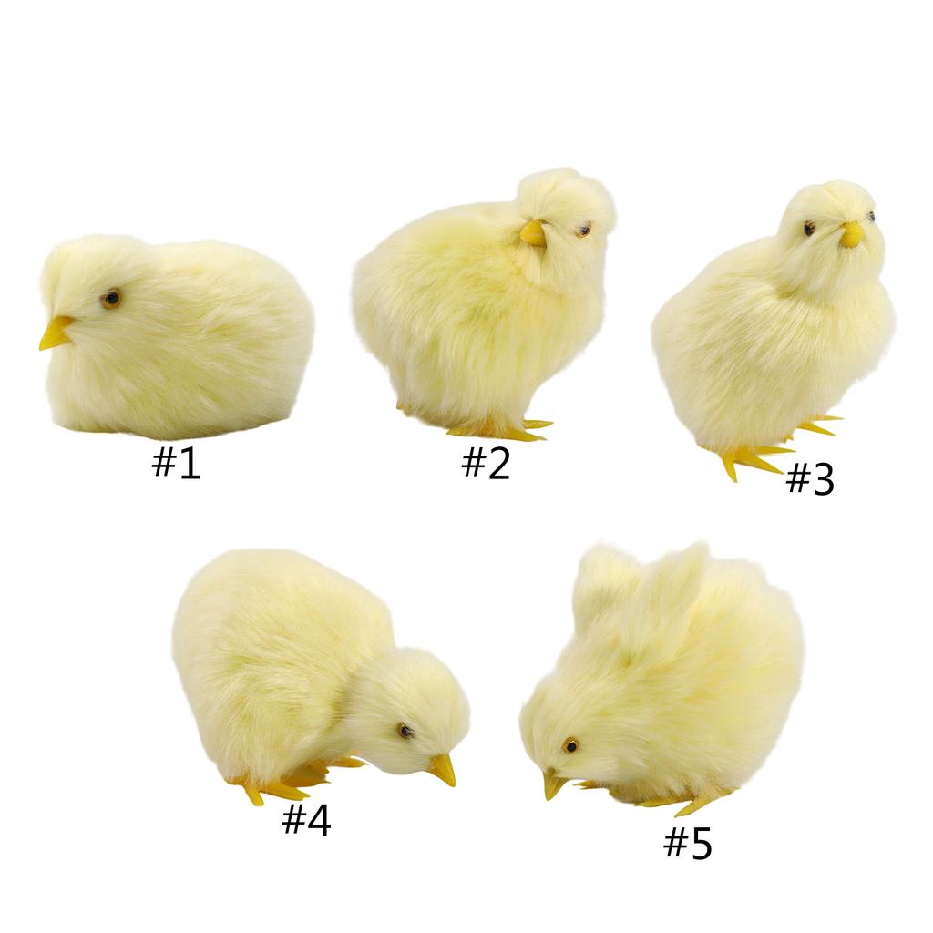 Плюшевая кукла-цыпленок, мягкая игрушка для пасхального фестиваля, имитация цыпленка, мягкая кукла для раннего образования, подарок на вечеринку для детей