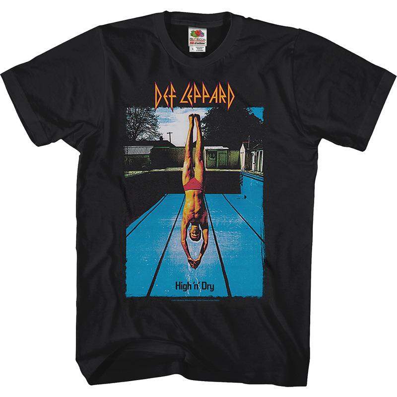 Def Leppard ADRENALIZE 1992 Мировой Тур Футболка Let's Get Rock Мужская Женская Оверсайз Короткий Рукав Уличная Одежда Хип-Хоп Женская Мужская Одежда