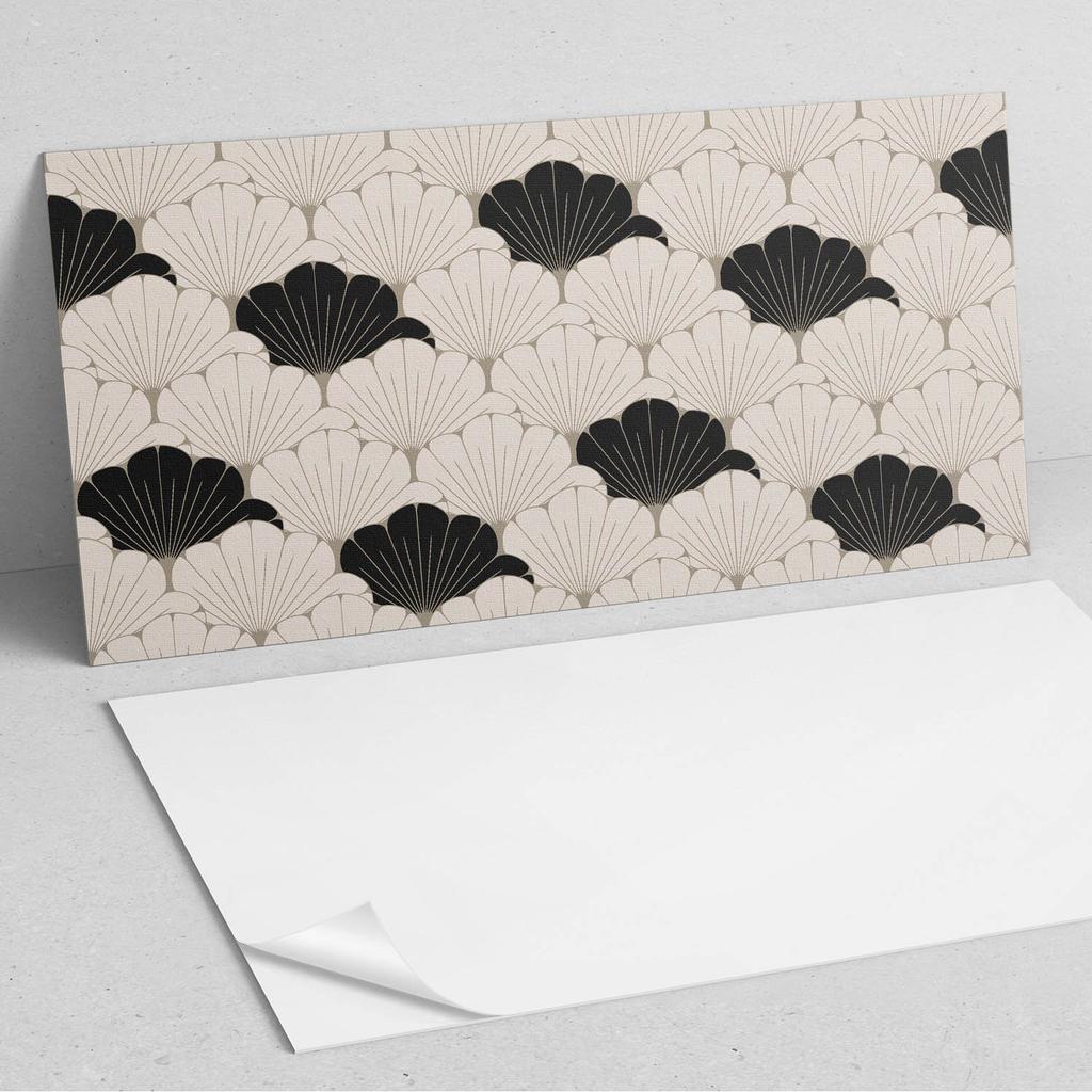 Dekor Winylowy Z Wzorem Samoprzylepny Do Sypialni 120X60 Cm Stylowy Wzór Liści